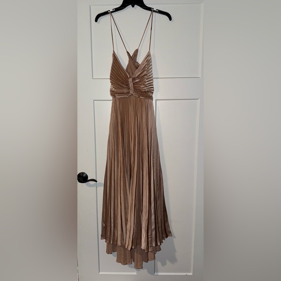 ALC Pleated Aries Dress 14 - Picture 6 of 7